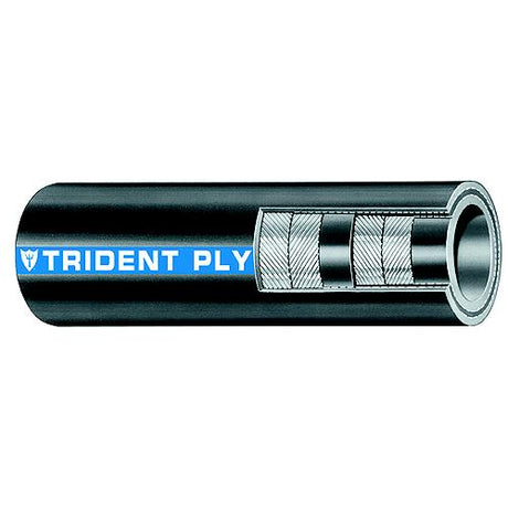 Trident Ply Softwall Exhaust Hose, 4" x 2'