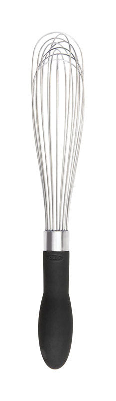 OXO Good Grips Silver/Black Stainless Steel Whisk
