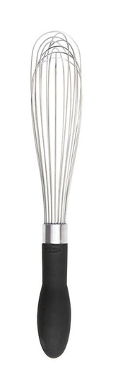 OXO Good Grips Silver/Black Stainless Steel Whisk