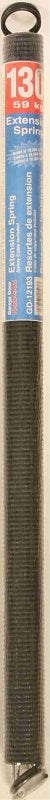 Prime-Line GD 12193 Extension Spring, 1-19/64 in OD, 25 in OAL, Carbon Steel, Galvanized, Loop End, 130 lb