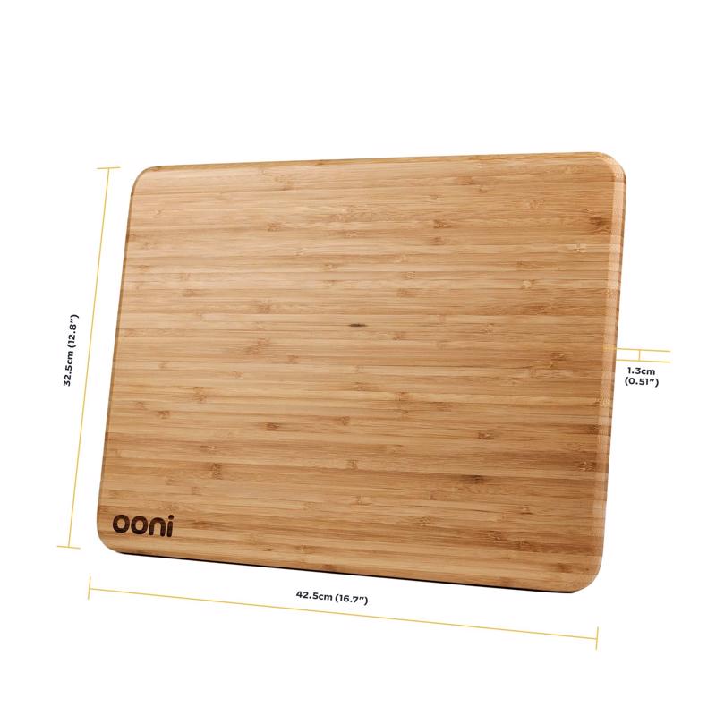 Ooni Cutting Board Bamboo Dough Tray Lid 1 pk