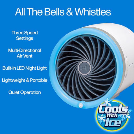Arctic Air Ice Jet 150 sq ft 3 dB Portable Air Conditioner and Cooler