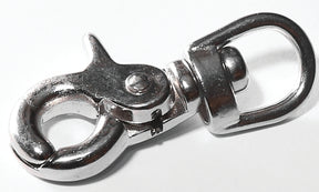 Baron 5013-3/8 Swivel Trigger Snap, 40 lb Working Load, Zinc, Nickel-Plated