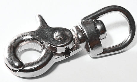 Baron 5013-3/8 Swivel Trigger Snap, 40 lb Working Load, Zinc, Nickel-Plated