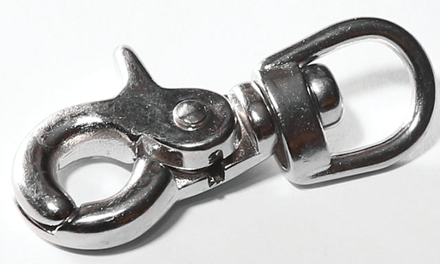 Baron 5013-3/8 Swivel Trigger Snap, 40 lb Working Load, Zinc, Nickel-Plated