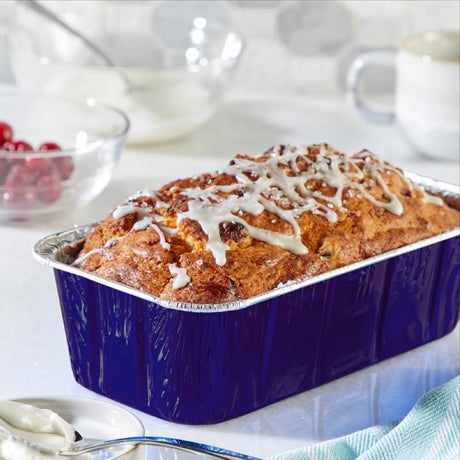 Reynolds Kitchens 3 in. W X 6 in. L Loaf Pan Blue 3 pc, Pack of 12