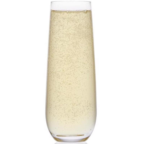 Lifetime Brands Mikasa 9.5 oz Clear Glass Lana Flute Glass