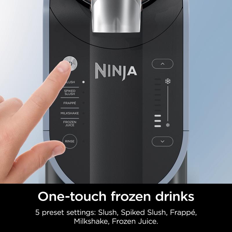 Ninja Slushi Black 2 qt Frozen Dessert Maker 17 in. H X 7 in. W X 16 in. L