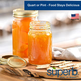 Superb Regular Mouth Canning Lid 60 pk