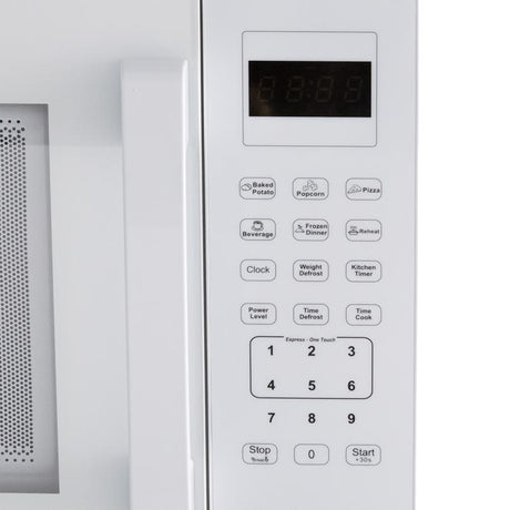 Avanti 1.5 cu ft White Microwave 1000 W