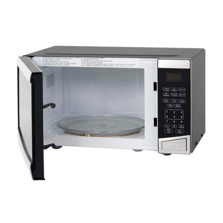 Avanti 0.9 cu ft Silver Microwave 900 W