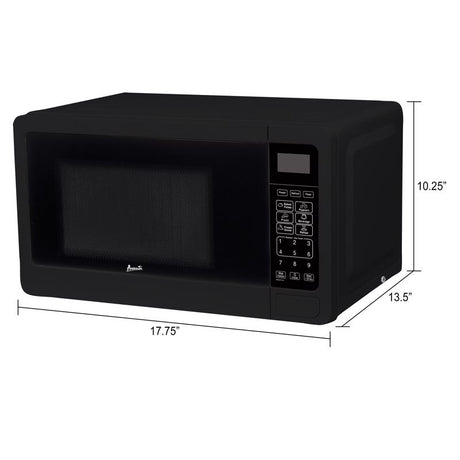 Avanti 0.7 cu ft Black Microwave 700 W