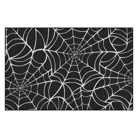 Fanmats 30 in. W X 20 in. L Multi-Color Spider Web Rubber Door Mat, Pack of 6
