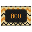 Fanmats 30 in. W X 20 in. L Multi-Color Chevron Boo Nylon Door Mat, Pack of 6