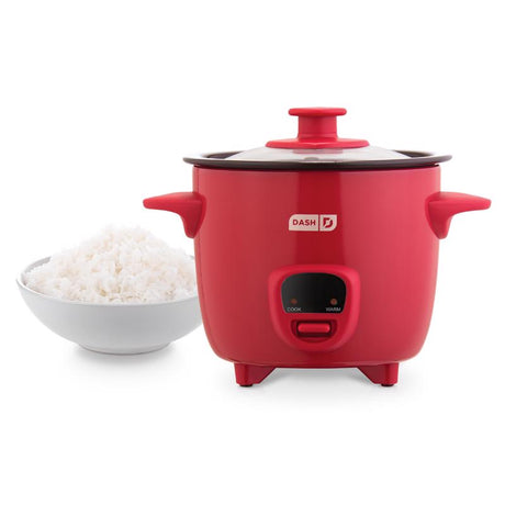 Dash Red 2 cups Programmable Rice Cooker