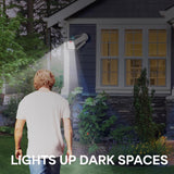 Bell & Howell Bionic Motion-Sensing Solar Powered LED White Security Light