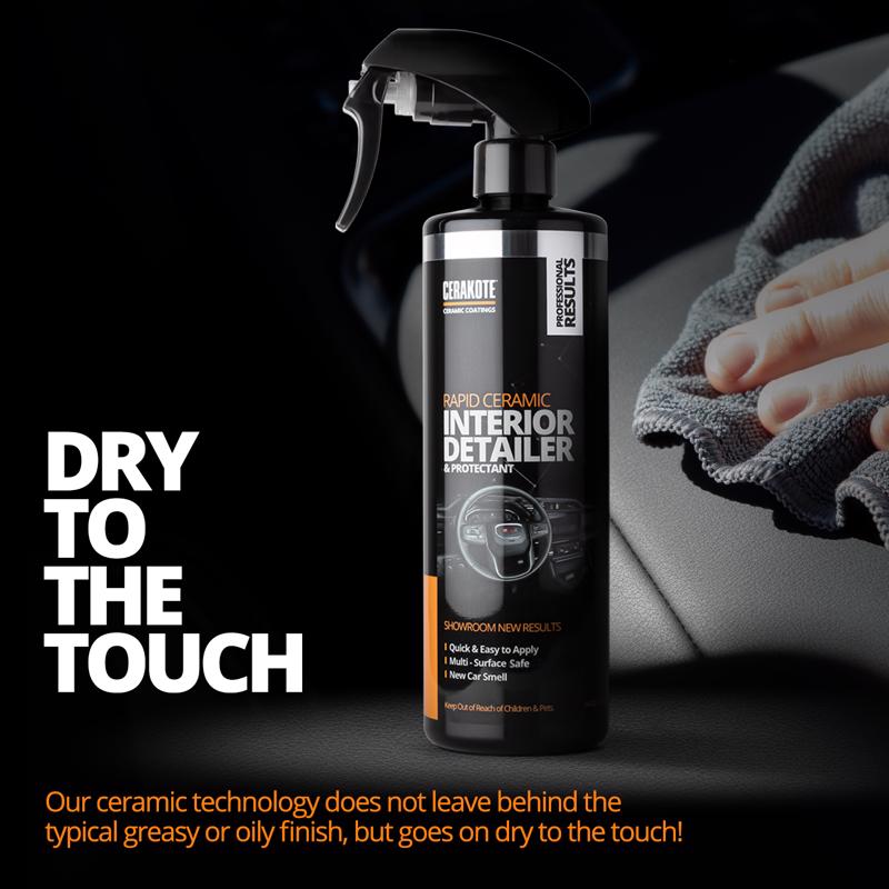 Cerakote Rapid Ceramic Multi-Surface Interior Detailer Spray 12 oz