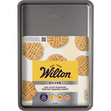 Wilton Silver 15 in. W X 10 in. L Medium Baking Sheet Gray 1 pc