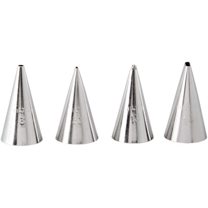 Wilton Writing Tip Decorating Set 4 pc