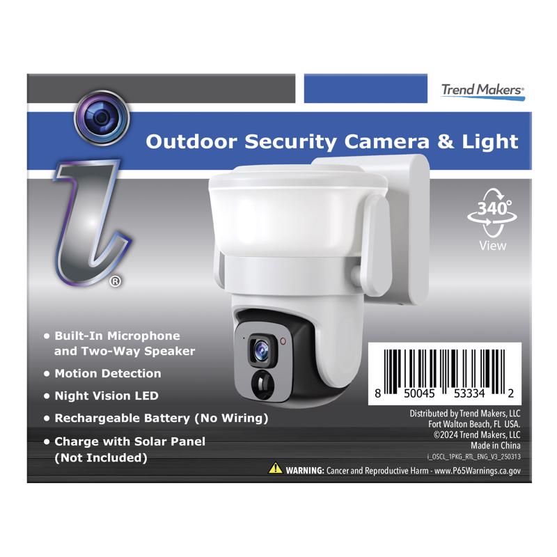 i Battery Powered Outdoor Security Camera