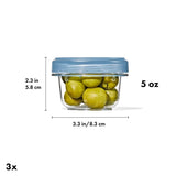 OXO Good Grips 5 oz Food Storage Container Set 3 pk