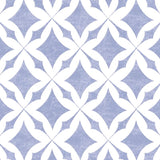 Con-Tact Vintage Trellis 9 ft. L X 18 in. W Blue Shelf Liner