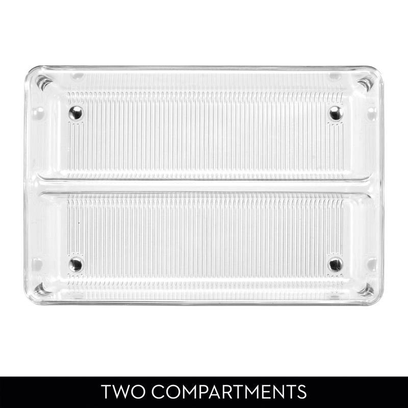 iDesign 2 in. H X 6 in. W X 9 in. D Plastic Drawer Organizer