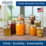 Superb Regular Mouth Canning Rings 120 pk