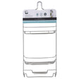 Zenna Home 24 in. H X 8 in. W X 5 in. L Satin Nickel Shower Caddy