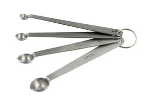 Fox Run Stainless Steel Silver Measuring Spoon, Pack of 36