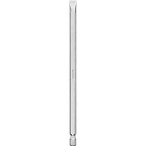 DEWALT DW2065 Power Bit, #8 Drive, Slotted Drive, 1/4 in Shank, Hex Shank, 6 in L, Steel