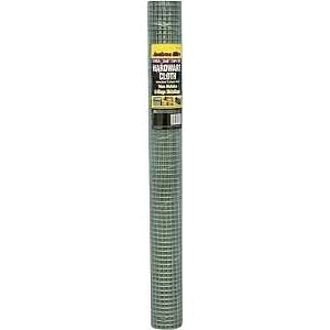 Jackson Wire 11 03 16 13 Hardware Cloth, 10 ft L, 36 in W, 19 Gauge, 1/2 x 1/2 in Mesh, Galvanized