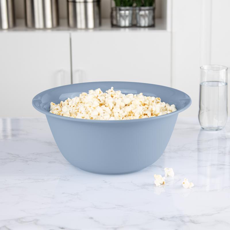 Sterilite 192 oz Blue Plastic Round Bowl 12.37 in. D 1 pk