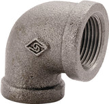 ProSource 2A-2B Pipe Elbow, 2 in, FIP, 90 deg Angle, Iron, 40 Schedule, 300 psi Pressure