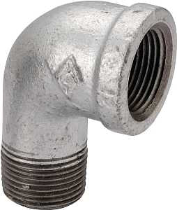 ProSource 6-2G Street Pipe Elbow, 2 in, Threaded, 90 deg Angle, 40 Schedule, 300 psi Pressure