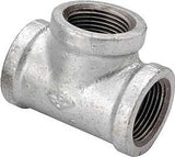 ProSource 11A-1/4G Pipe Tee, 1/4 in, FIPT, Steel, 40 Schedule, 300 psi Pressure