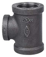 ProSource B130R 25X20 Pipe Tee, 1x1x3/4 in, Threaded, Iron, 40 Schedule, 300 psi Pressure