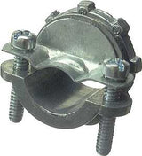 Halex 05110B Clamp Connector, 1 in, 1-15/16 in L, Zinc, 25/PK