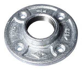 ProSource 27-11/4G Floor Flange, 1-1/4 in, 4.2 in Dia Flange, FIP, 4-Bolt Hole, 0.28 in Dia Bolt Hole, Iron