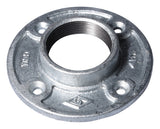 ProSource 27-2G Floor Flange, 2 in, 5.2 in Dia Flange, FIP, 4-Bolt Hole, 0.31 in Dia Bolt Hole, 0.98 in L Through Bore