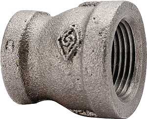 ProSource 24-1X3/4B Reducing Pipe Coupling, 1 x 3/4 in, FIP, Steel, 40 Schedule, 300 psi Pressure