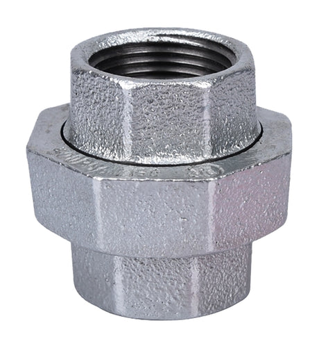 ProSource 34B-1G Pipe Union, 1 in, Threaded, Iron, 40 Schedule, 300 psi Pressure