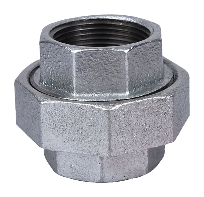 ProSource 34B-1-1/4G Pipe Union, 1-1/4 in, Threaded, Iron, 40 Schedule, 300 psi Pressure