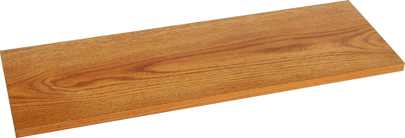 Knape & Vogt 1980 OK 8X24 Series Shelf Board, Oak, For: KV Standard/Bracket Shelving Systems, 200 lb, 5-Shelf, 24 in L, Pack of 5