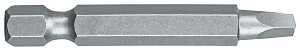 DEWALT DW2212B Power Screwdriver Bit, #2 Drive, Square Recess Drive, 1/4 in Shank, Hex Shank, 2 in L, Tool Steel, Pack of 100