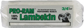 Linzer Pro-Ram RC 705 Roller Cover, 3/4 in Thick Nap, 9 in L, Lambskin Cover