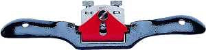 STANLEY 12-951 Spoke Shave, 2-1/8 in W Blade, 10 in OAL, Metal Handle, Double Dipped Handle