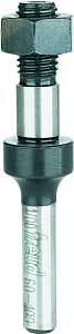 Freud 60-100 Slotting Cutter Arbor, 25/64 in OAL, 1/4 in Dia Shank, Carbide