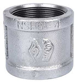 ProSource 21-2G Pipe Coupling, 2 in, Threaded, Steel, 40 Schedule, 300 psi Pressure