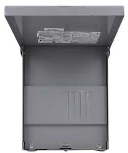 ABB PowerMark Gold TLM Series TL240RCUP Load Center, 40 A, 2-Space, 4-Circuit, Main Lug, NEMA 3R Enclosure, Surface